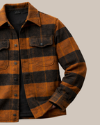 Dennis | Buffalo Plaid Pattern Comfort Reversible Jacket