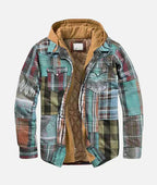 RICHARD Checked Patchwork Jacket
