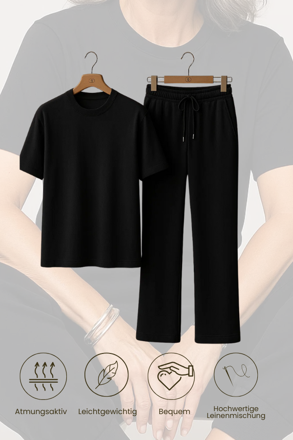 Kari | Short Sleeve & Trouser Two-Piece Set