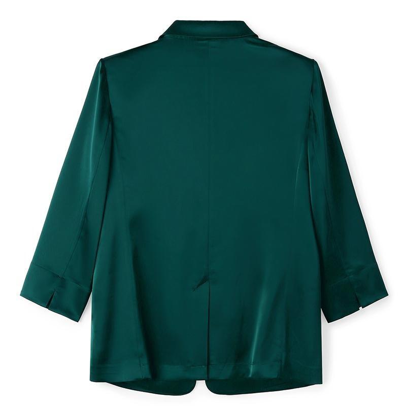 Women's Triacetate Jacket with One Button