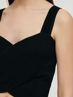 Women's Crocheted Crossover Top