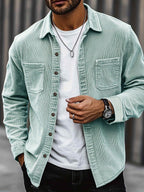 Johan | Men's Cord Shirt Jacket