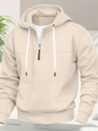 Kolton – Hooded Sweatshirt with Half Zip
