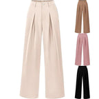 Alessa | High waist wide-leg trousers