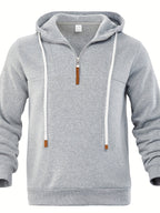 Kolton – Hoodie with Half Zip