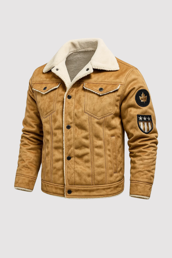 Peter - Faux Fur Jacket for Men