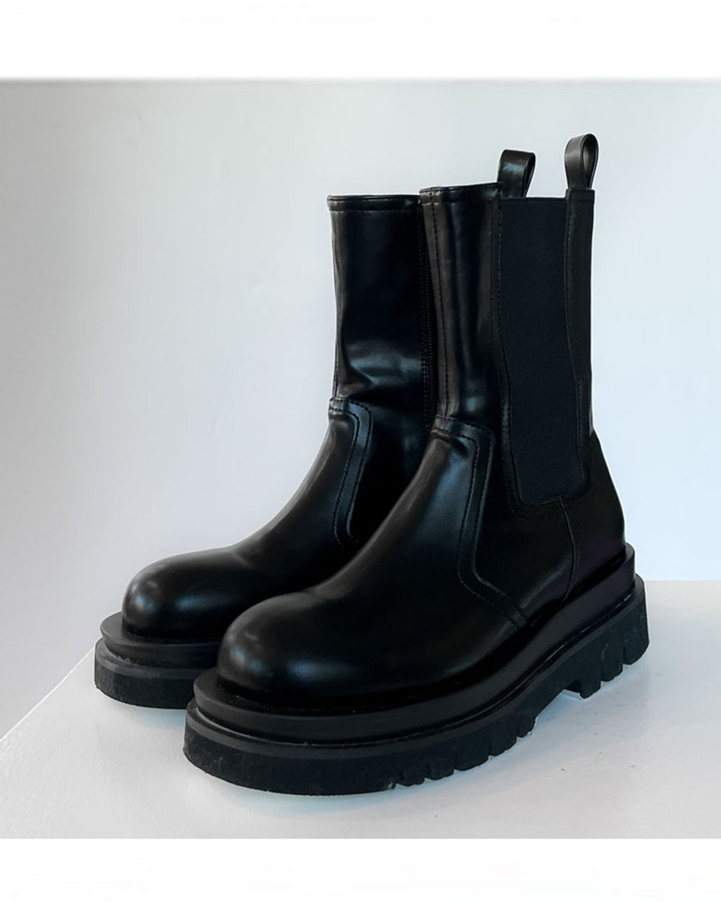 Elastic Wedge Ankle Zipper Boots CJ305
