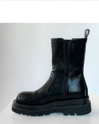 Elastic Wedge Ankle Zipper Boots CJ305
