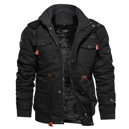 Hermann Elegant Hooded Jacket