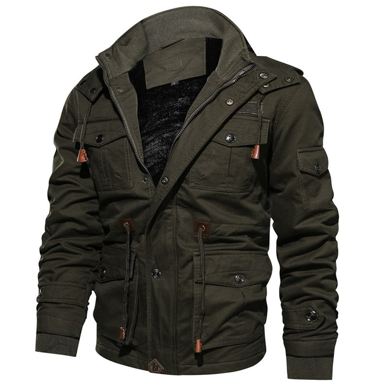 Hermann Elegant Hooded Jacket