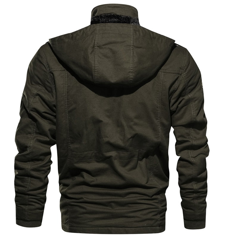 Hermann Elegant Hooded Jacket