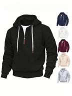 Kolton – Hooded Sweatshirt with Half Zip