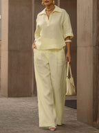 Soraya | Casual Two-Piece Set with Shirt and Trousers