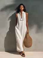 Minie | Long Sleeveless Dress
