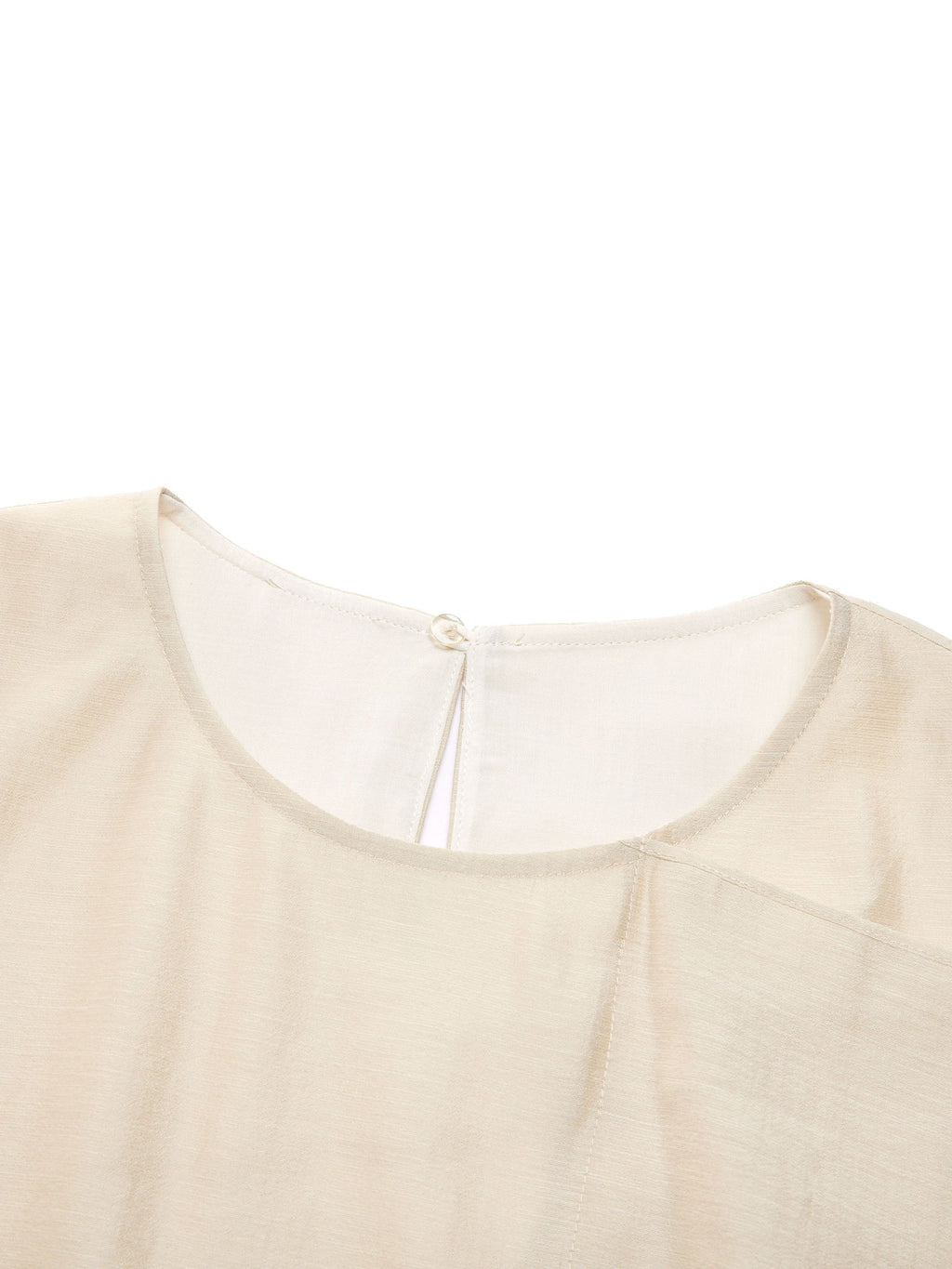 Women's Ruffled Top in Lyocell Blend
