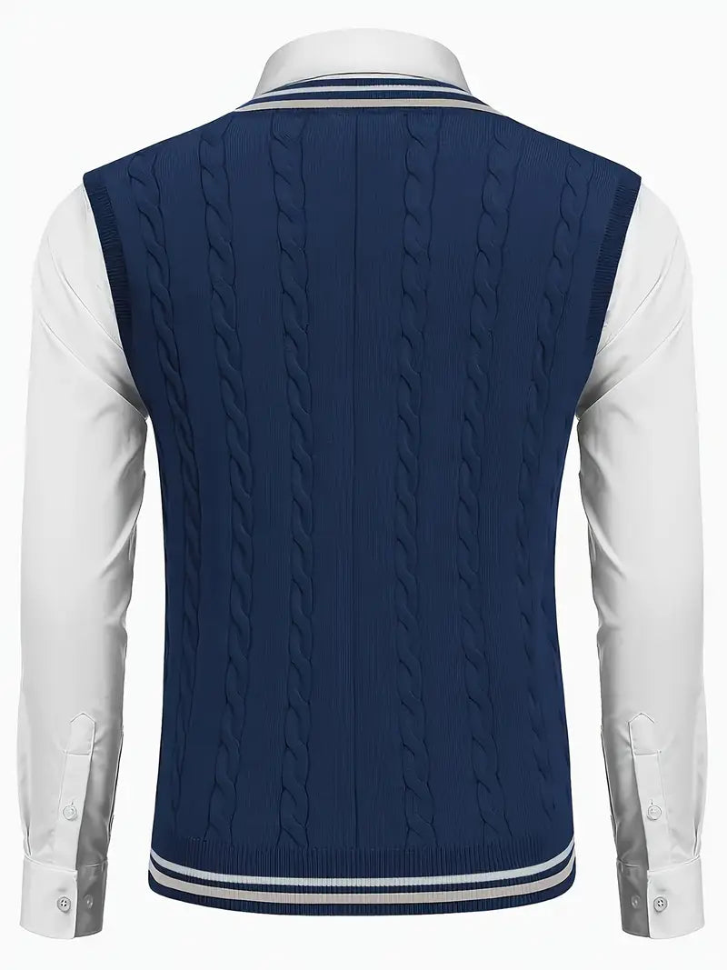 Duane | Sleeveless Knitted Sweater