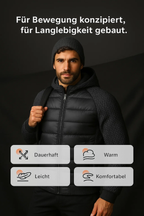 Kalen | Padded Men's Jacket with Hood
