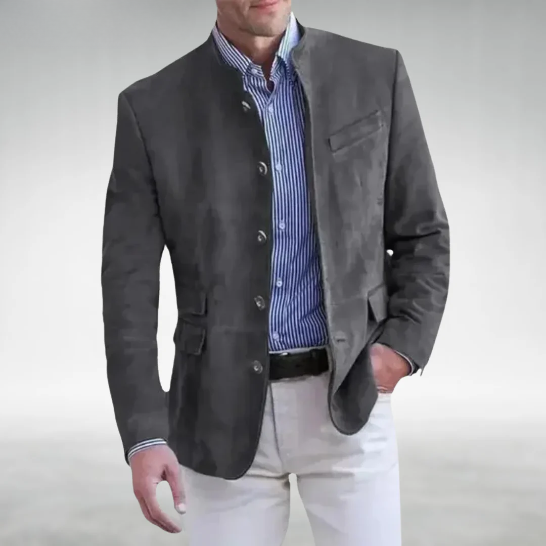 Emmanuel Herren Suede Jacket – Stylish & High Quality