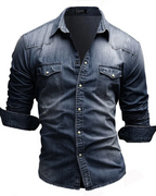 Fadenspiel Men's Denim Shirt