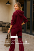 Fely | Leisure Hoodie and Jogging Bottoms Set