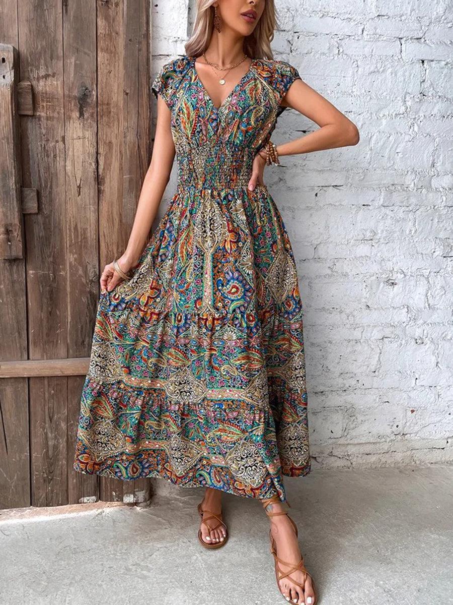 Colourful Maxi Dress