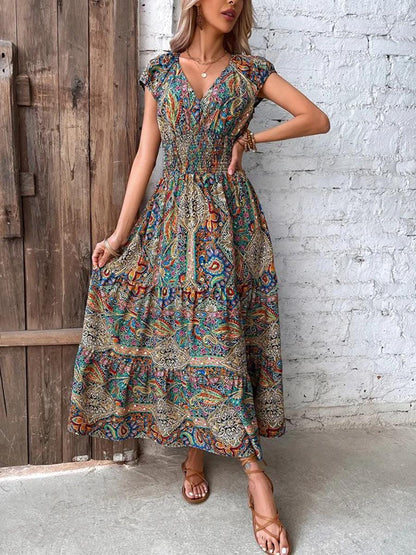 Colourful Maxi Dress