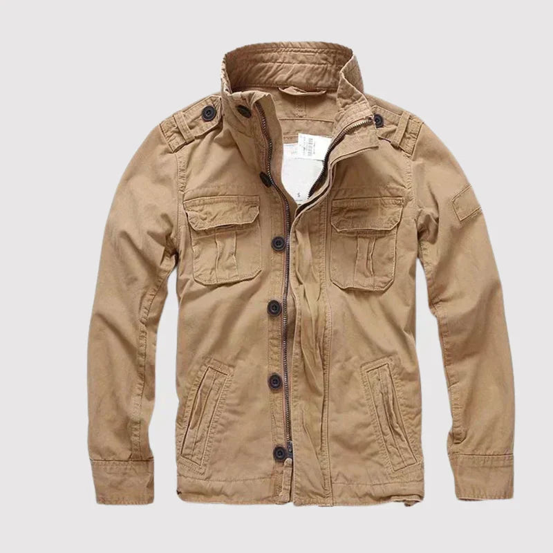 Sullivan Retro Denim Jacket – Casual Men's Denim Jacket in Vintage Style