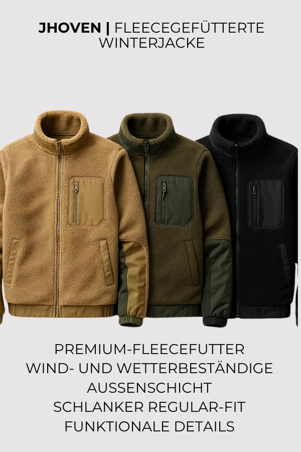 Jhoven | Fleece-Lined Winter Jacket