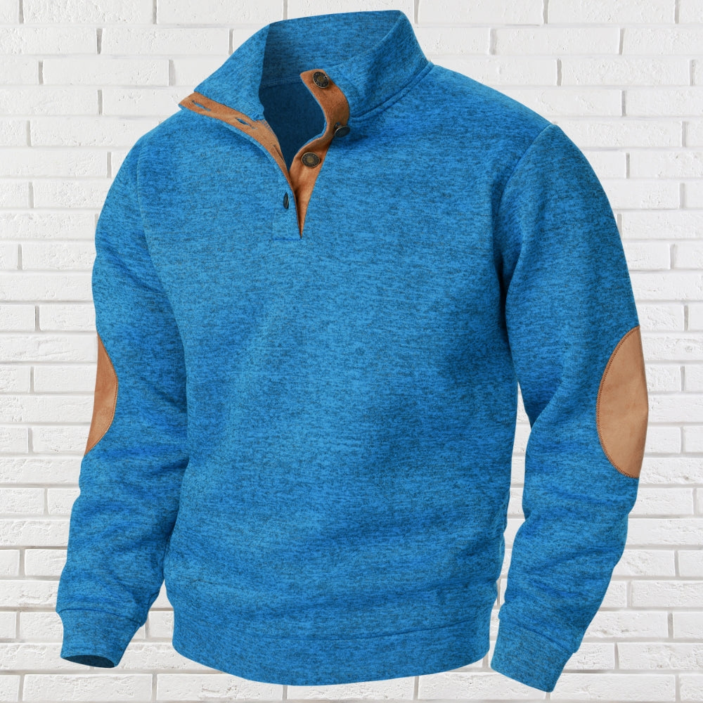Harry - Pullover with Stand-Up Collar