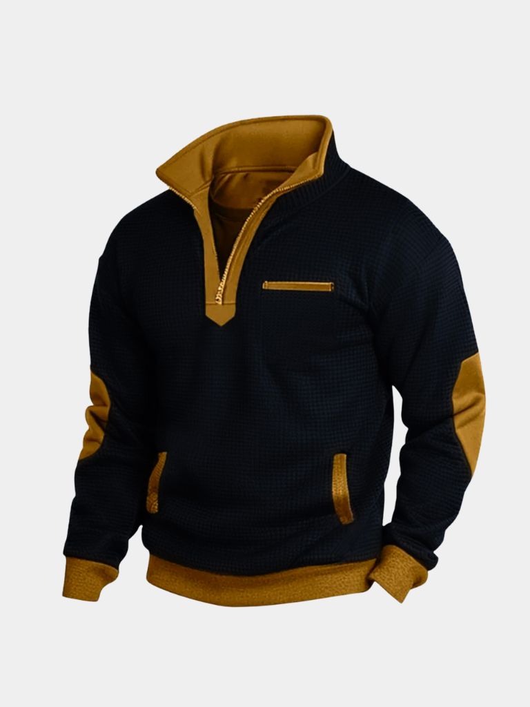 Collar | Pullover with Quarter Zip