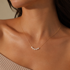 Vivienne | Zoetwaterparels Hangende Choker Kettingen