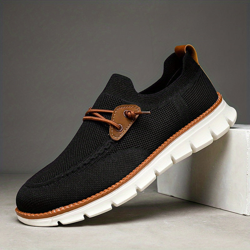 Adam Men's Sneakers – Lightweight, Non-Slip, Comfortable Slip-On Sports Shoes