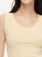 Cotton Women's Top with Mulberry Silk