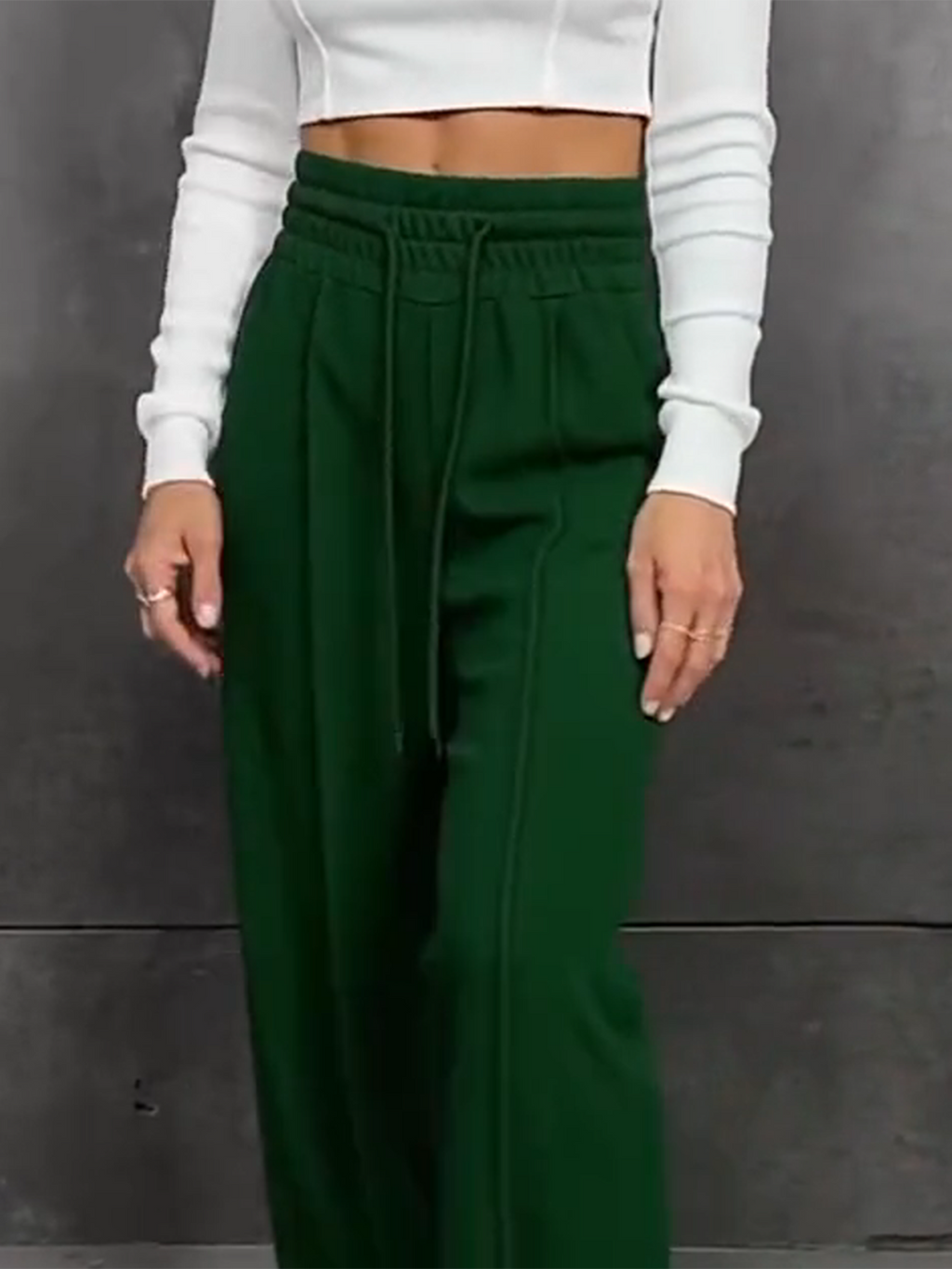 Trish | Loose Wide-Leg Trousers