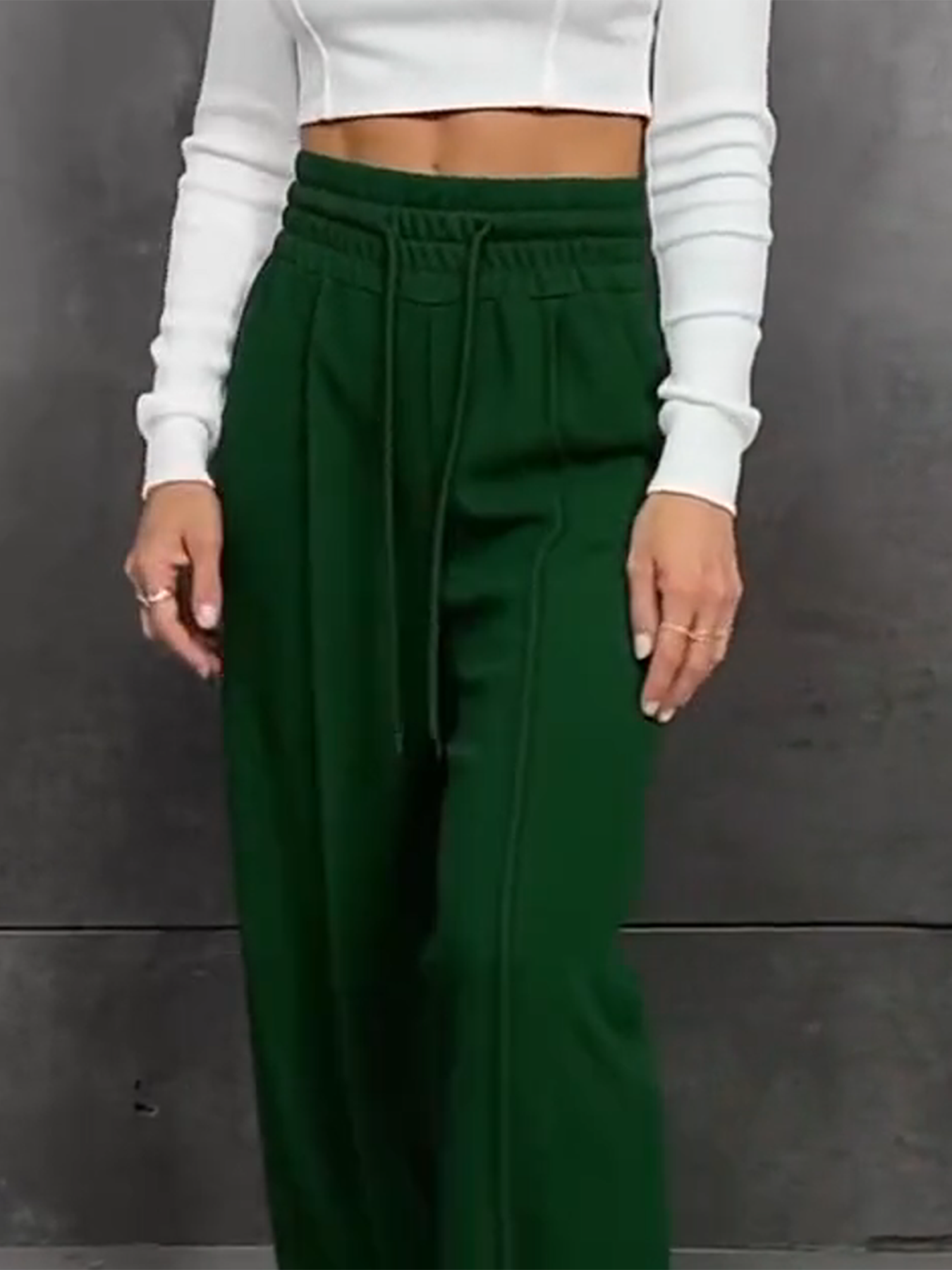 Trish | Loose Wide-Leg Trousers