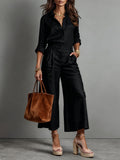 Rosa | Smart casual set with shirt and relaxed pants