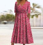 Flower Love Short Sleeve Dress