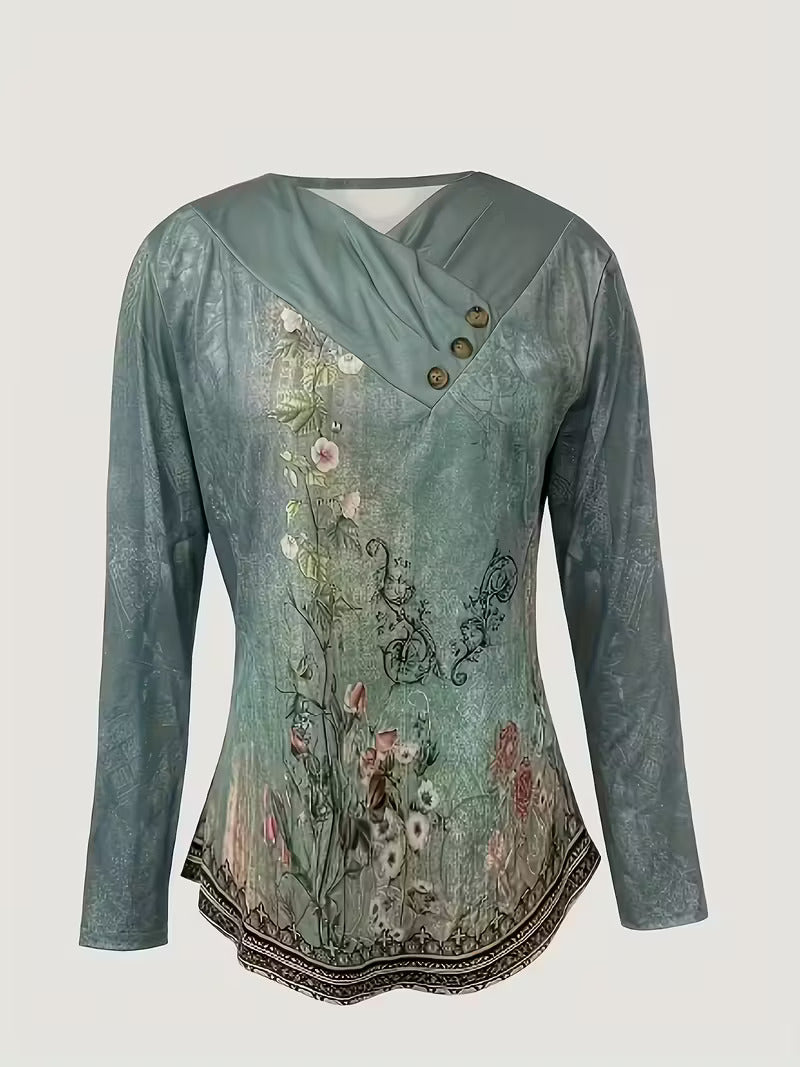 Dainora | Ethnic Mini Dress with Tatar Print