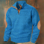 René | Knitted Sweater with Suede Details