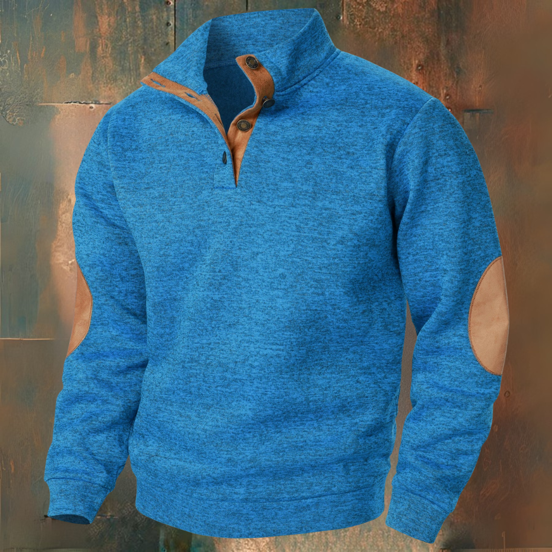René | Knitted Sweater with Suede Details
