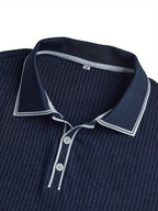 Orestis - Elegant Polo Shirt with Short Sleeves