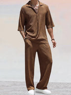 Silvan | Two-Piece Set with Polo Shirt and Trousers