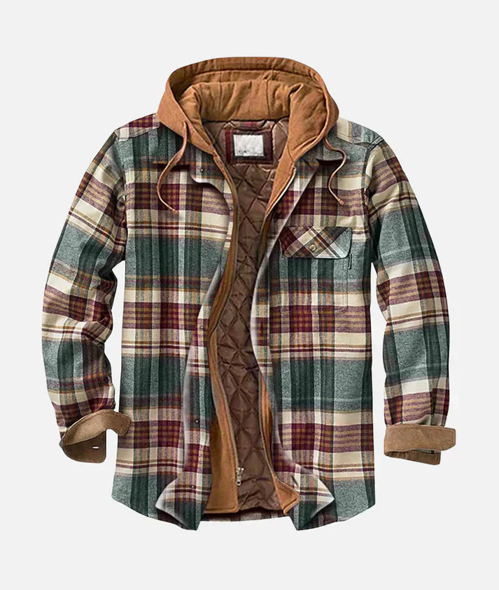 RICHARD Checked Patchwork Jacket
