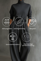 Melian | Jumpsuit with Roll Neck