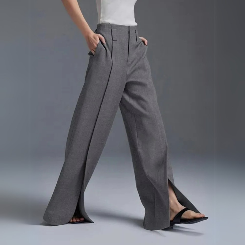 High-Waisted Trousers