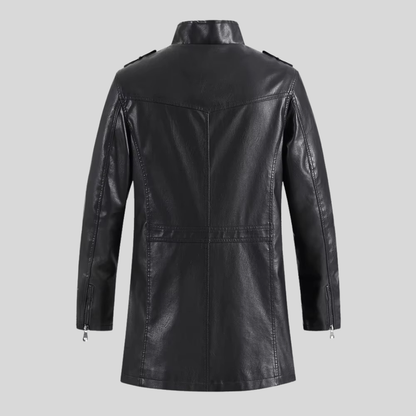 Hendrix | Leather Coat
