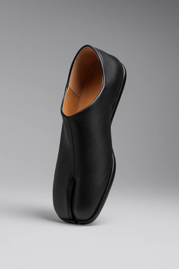 Leather Tabi Slipper