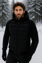 Kalen | Padded Men's Jacket with Hood