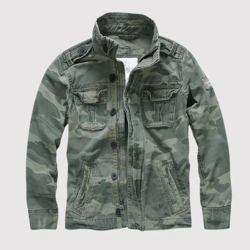 Sullivan Retro Denim Jacket – Casual Men's Denim Jacket in Vintage Style