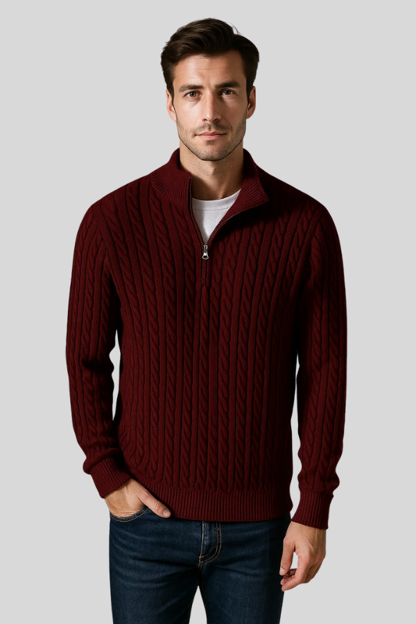 Peter | Cable Knit Jumper
